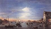 The Giudecca Canal with the Zattere dgh GUARDI, Francesco